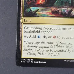 MTG Card - 1x Crumbling Necropolis - Commander 2017 - NM - Magic the Gathering - Image 3