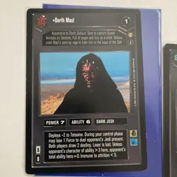 Darth Maul Decipher Star Wars Ccg Card - Image 2