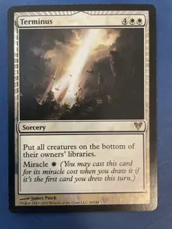 TERMINUS Avacyn Restored MTG Magic the Gathering Foil Card - LP - Image 1