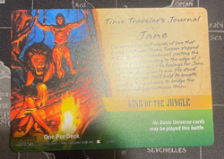 Jane 372 King of the Jungle Event! OverPower ERB World Legends Prize Pack Card! - Image 1