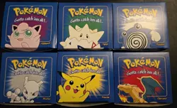 Pokemon Burger King 23k Gold Plated Trading Card Set Sealed In Blue Box, New Lot - Image 1