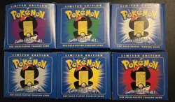 Pokemon Burger King 23k Gold Plated Trading Card Set Sealed In Blue Box, New Lot - Image 3
