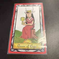 Metazoo Seance Tarot Card - Queen of Cups - Image 1