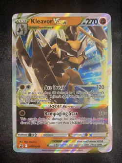 Kleavor VSTAR SWSH249 SWSH Black Star Promos Holo Promo English NM+ Pokemon Card - Image 1