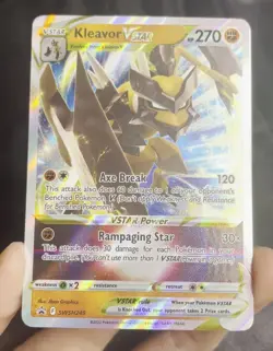 Kleavor VSTAR SWSH249 SWSH Black Star Promos Holo Promo English NM+ Pokemon Card - Image 2
