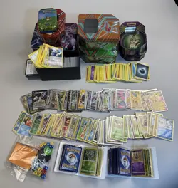 Pokemon Card Lot 750+ Character Cards, Holo Pikachu, Charzar - Image 1