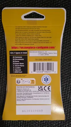 One Piece TCG Kingdoms Of Intrigue 12-Card Booster Pack Lot of 5!!! - Image 4