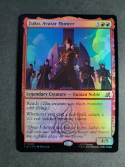 Zuko, Avatar Hunter (Foil) Rare MTG Avatar Eternal - Image 1