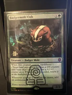 Badgermole Cub PRERELEASE FOIL - Image 1