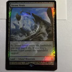 MTG Foil Steam Vents Zendikar Expeditions 1 Of 2 - Image 3