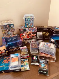 NEW, Box of 30 Sealed Packs May Include Pokemon, One Piece, MTG, Lorcana, FaB + - Image 5