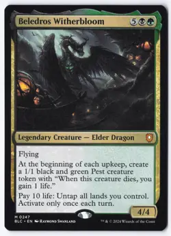 Beledros Witherbloom M Commander: Bloomburrow 247 NM - Image 1