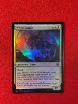 White Dragon - Foil - Adventures in the Forgotten Realms - Magic - MTG - Image 1