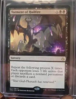 Torment of Hailfire Hour of Devastation MTG Regular Near Mint - Image 3