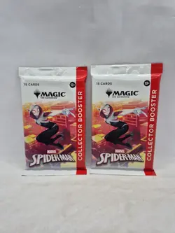 WIZARDS OF THE COAST MTG: Marvel's Spider-Man Collector Booster Pack, 2 Packs - Image 1