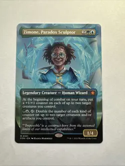 Zimone, Paradox Sculptor - FDN 351 - Borderless Near Mint - Image 1