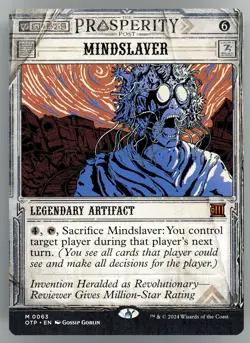 Mindslaver Outlaws of Thunder Junction: Breaking News Regular - Image 1