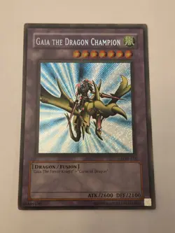 Yu-Gi-Oh! Gaia The Dragon Champion - LOB-125 - Image 1