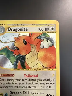 #2 Dragonite 9/165 Expedition 2002 Holo Rare E-Series Nintendo Pokemon Card TCG - Image 3