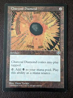 CHARCOAL DIAMOND - Magic The Gathering MTG Collectible Card game - Image 1