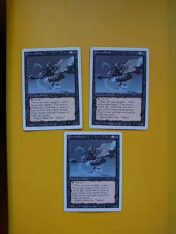 MTG Card. Frozen Shade x3 Revised Old Vintage Magic as pics - Image 1