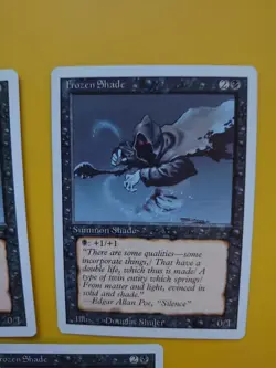 MTG Card. Frozen Shade x3 Revised Old Vintage Magic as pics - Image 3