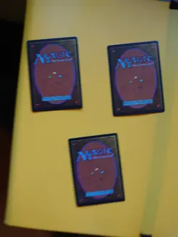 MTG Card. Frozen Shade x3 Revised Old Vintage Magic as pics - Image 5