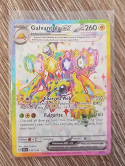 Galvantula EX 159/142 Stellar Crown︱Pokemon Card TCG︱FREE Postage - Image 1