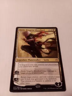 Sorin, Vengeful Bloodlord - NM - War of the Spark MTG Magic The Gathering - Image 1