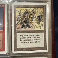 1x Meekstone- Revised- MTG Magic The Gathering Card- excellent condition - Image 1