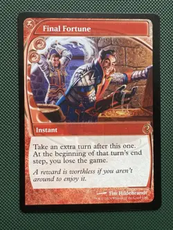 Final Fortune (Future Sight) Mystery Booster 2 Regular - Image 1
