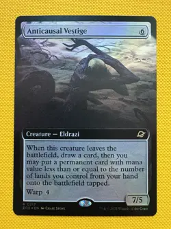 Anticausal Vestige (Extended Art) Edge of Eternities Foil - Image 1