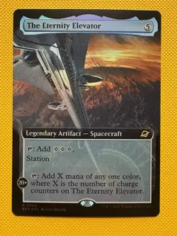 The Eternity Elevator (Extended Art) Edge of Eternities Foil - Image 1