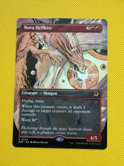 Nova Hellkite (Borderless) Edge of Eternities Regular - Image 1