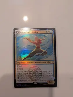 MTG Magic Aang, Swift Savior Avatar: The Last Airbender prelease foil 2025 - Image 1