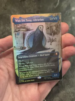 FOIL MTG Wan Shi Tong, Librarian TLA Avatar: The Last Airbender Borderless #320 - Image 1