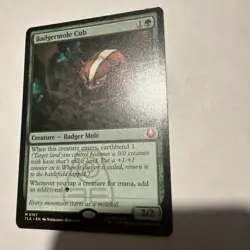 MTG: Badgermole Cub - Avatar: The Last Airbender NM English - Image 2