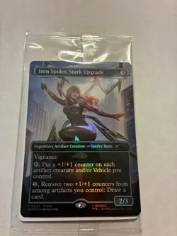 Marvel Legends/Magic The Gathering MJ as Iron Spider, Stark Upgrade Foil - Image 1