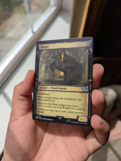 Nazgul 0726 Showcase Scrolls LOTR Magic the Gathering Uncommon NM - Image 1
