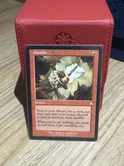 MTG Gamble (Retro Frame) [Dominaria Remastered, Near Mint] - Image 1