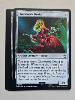 MTG l Clockwork Droid (x4 Playset) | (NM) Universes Beyond: Doctor Who - Image 1