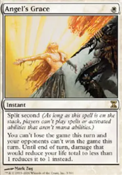 1x Angel's Grace Heavy Play MTG Magic - Kid Icarus - - Image 1