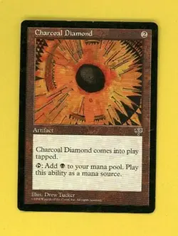 Charcoal Diamond Mirage MTG Magic the Gathering - Image 1