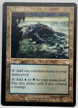 MTG Tainted Isle Torment Regular - Image 1