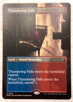 Thundering Falls Borderless NM - MKM 331 MTG - Image 1
