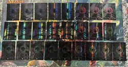 MTG Phyrexia: All Will Be One Oil Slick Raised Foil Land 25 set (5 of each type) - Image 3