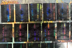 MTG Phyrexia: All Will Be One Oil Slick Raised Foil Land 25 set (5 of each type) - Image 5