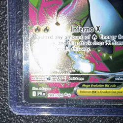 Pokemon TCG Mega Charizard EX 109/094 Ultra Rare Phantasmal Flames Mint Card - Image 5