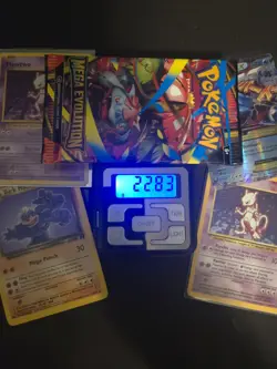 Heavy 22.84g Pokemon Mega Evolution Booster Pack New Factory Sealed Free Gift - Image 1