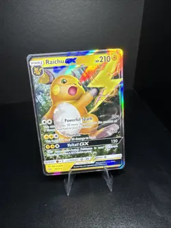 Pokemon Raichu GX 29/73 Shining Legends Holo Foil 2017 Card TCG ENG English - Image 2